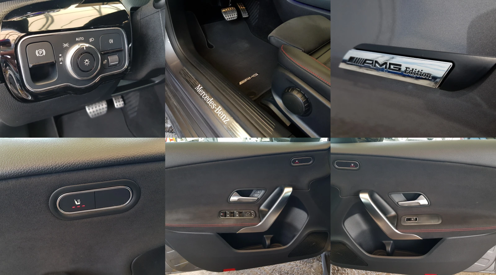 Mercedes-Benz A 180 D AMG EDITION/ДИСТРОНИК/ПОДГРЕВ/КЕЙ ЛЕС /05/2019г., снимка 12 - Автомобили и джипове - 55402350