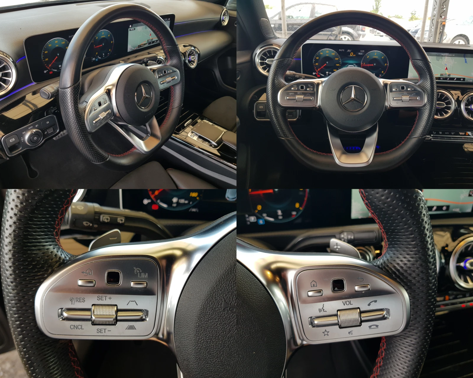Mercedes-Benz A 180 D AMG EDITION/ДИСТРОНИК/ПОДГРЕВ/КЕЙ ЛЕС /05/2019г., снимка 11 - Автомобили и джипове - 55402350