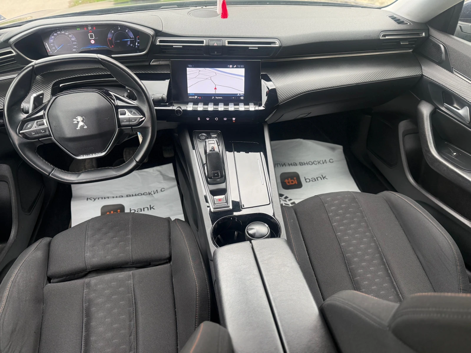 Peugeot 508 130hp EAT8 нова верига* * * КЛИМА* * * НАВИ, снимка 7 - Автомобили и джипове - 55455208
