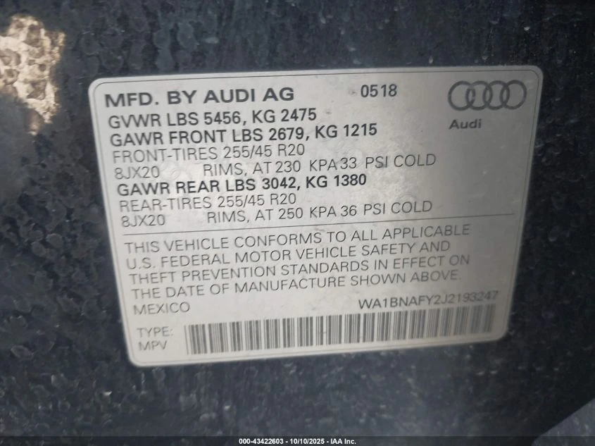 Audi Q5 2.0L I-4 DI, DOHC, VVT, TURBO, 252HP All Wheel | Mobile.bg   16