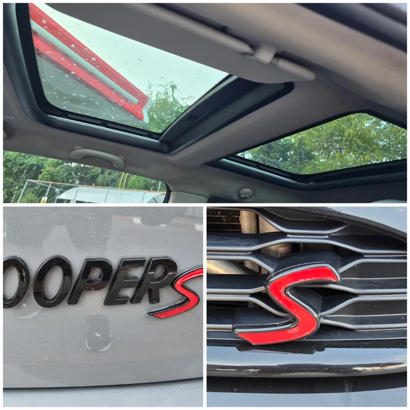 Mini Cooper s АВТОМАТ-КОЖА-192 к.с.-Nardo Green, снимка 13 - Автомобили и джипове - 51351741