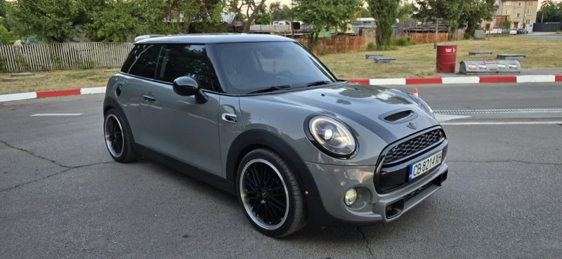 Mini Cooper s АВТОМАТ-КОЖА-192 к.с.-Nardo Green, снимка 7 - Автомобили и джипове - 51351741