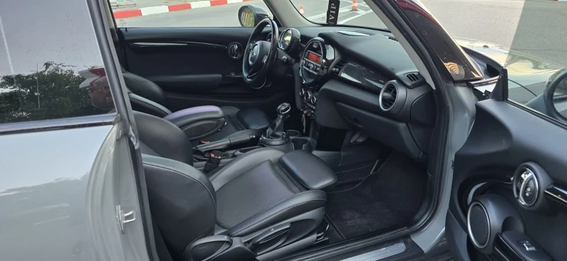 Mini Cooper s АВТОМАТ-КОЖА-192 к.с.-Nardo Green, снимка 17 - Автомобили и джипове - 51351741
