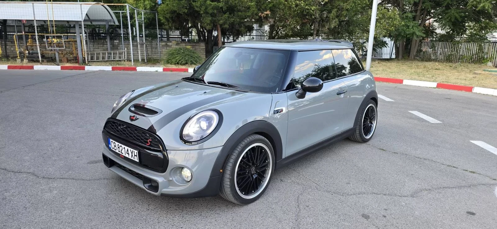 Mini Cooper s АВТОМАТ-КОЖА-192 к.с.-Nardo Green, снимка 1