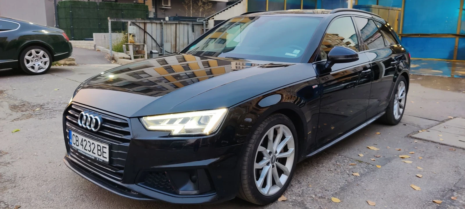 Audi A4 S-line, 4.0tdi, 190кс, Matrix, German black editio, снимка 1