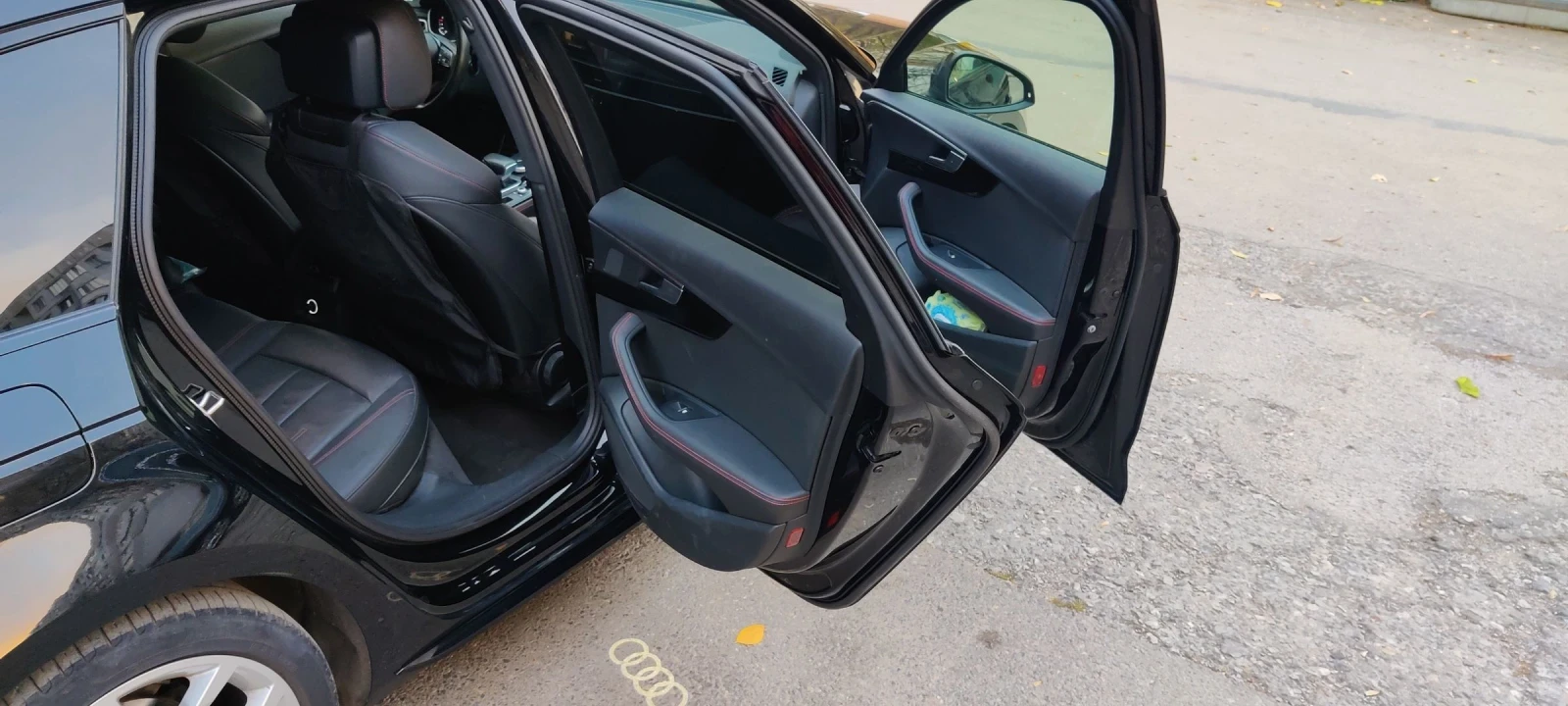 Audi A4 S-line, 4.0tdi, 190кс, Matrix, German black editio, снимка 12 - Автомобили и джипове - 53728449