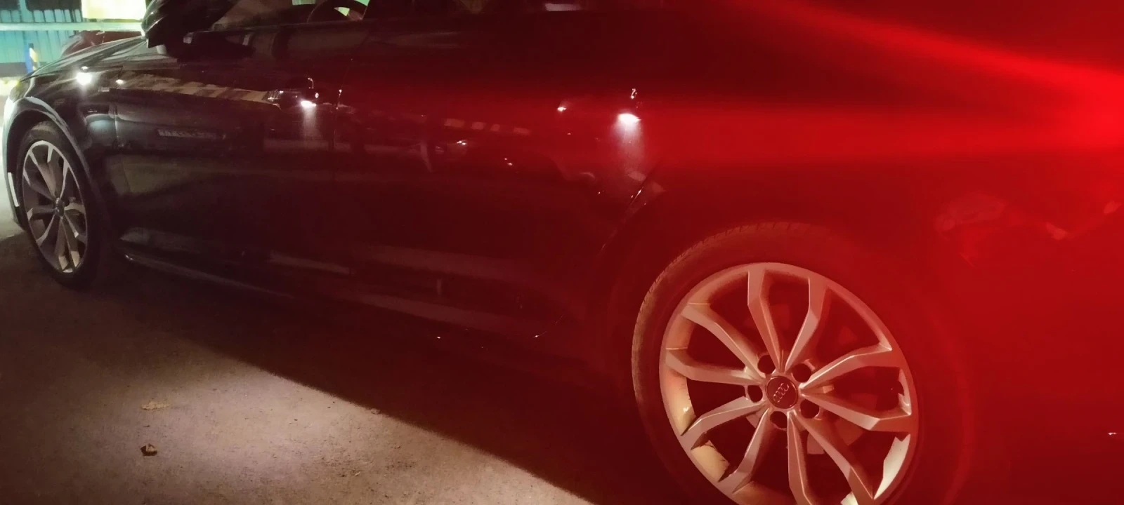 Audi A4 S-line, 4.0tdi, 190кс, Matrix, German black editio, снимка 14 - Автомобили и джипове - 53728449