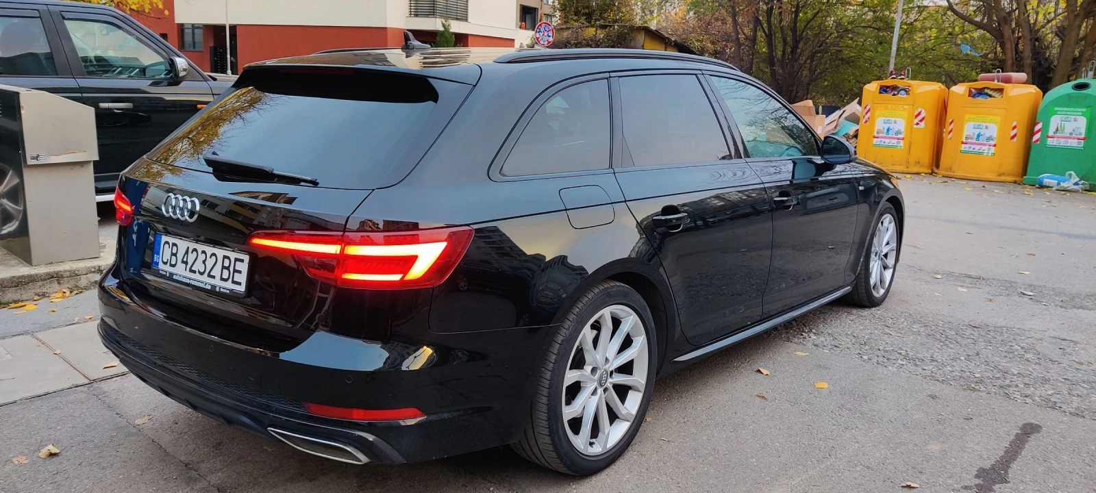 Audi A4 S-line, 4.0tdi, 190кс, Matrix, German black editio - изображение 4