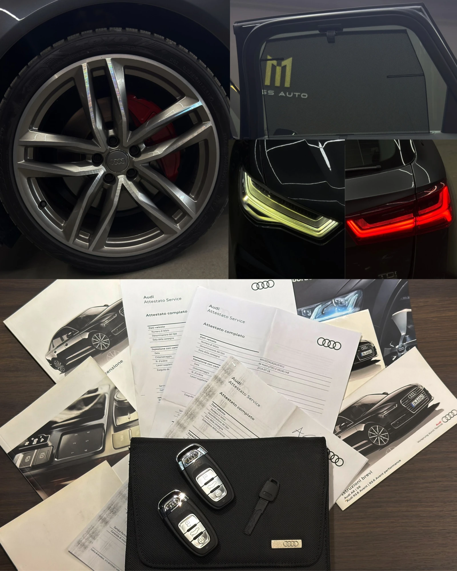 Audi A6 Competition/Bose/Distronic/Серв.Ист./РеаленПробег, снимка 14 - Автомобили и джипове - 54702180