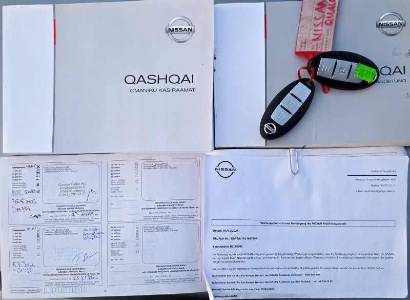 Nissan Qashqai 62442km 1.2i-116к.с-EURO 6b АВТОМАТИК-ШВЕЙЦАРИЯ, снимка 9 - Автомобили и джипове - 52110401