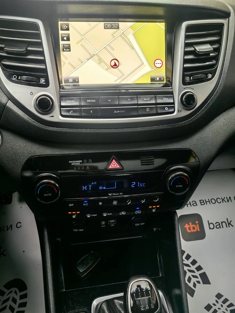 Hyundai Tucson Creative 1.7 CRDI 116 к.с. НАВИГАЦИЯ, ПОДГРЕВИ, снимка 9 - Автомобили и джипове - 53523781