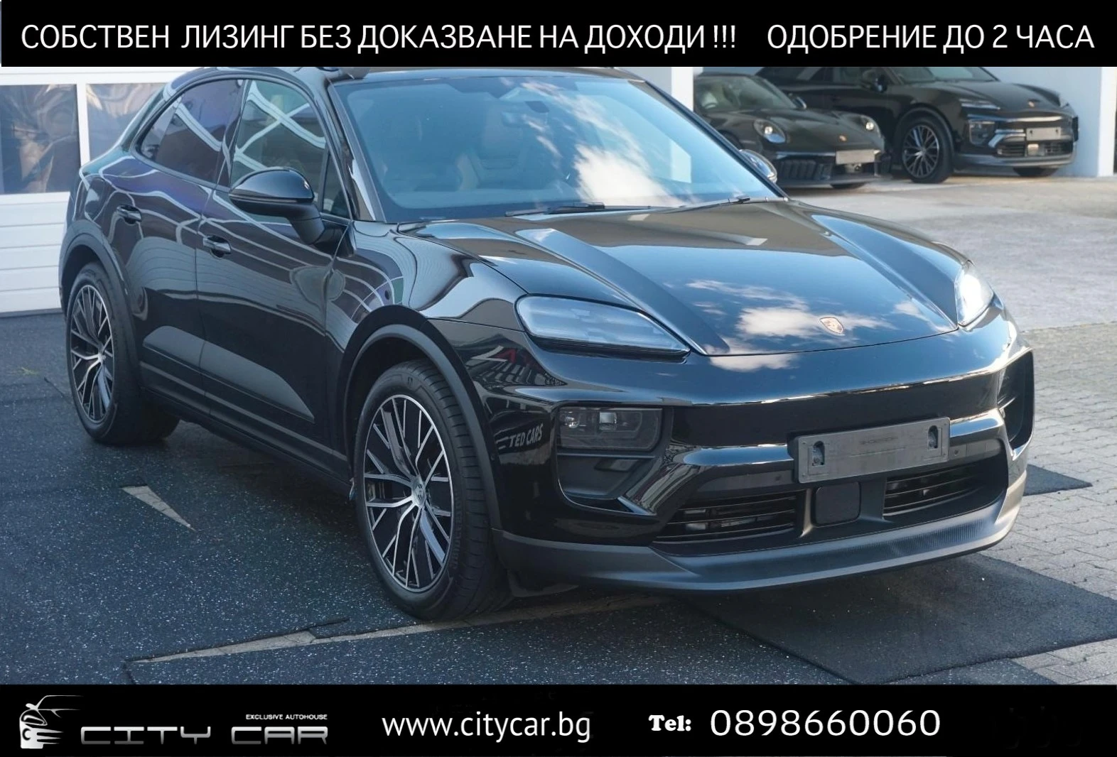 Porsche Macan 4 ELECTRIC/PASM/SPORT CHRONO/KEYLESS/PANO/, снимка 1