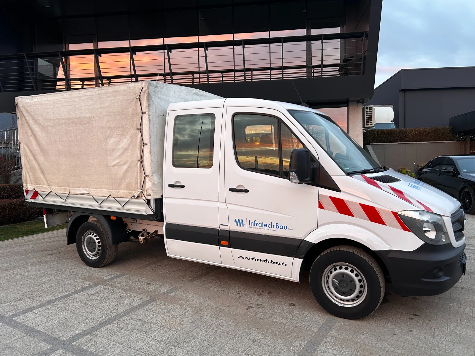 Mercedes-Benz Sprinter 313CDI 6-местен Клима  - изображение 2