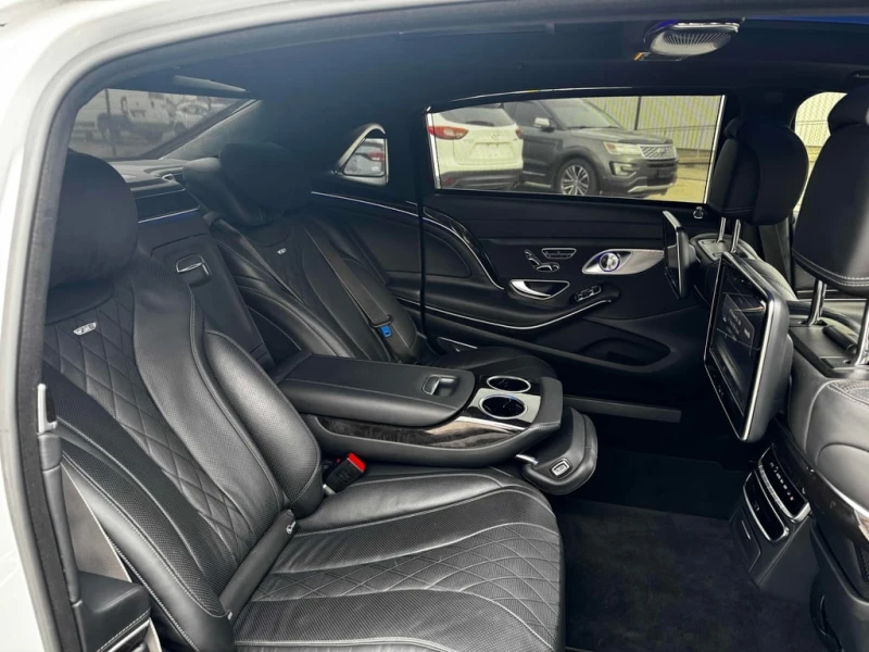 Mercedes-Benz Maybach * S 600 * TV* 360 BURMASTER* NIGHT VISION* CARFAX, снимка 15 - Автомобили и джипове - 52745372