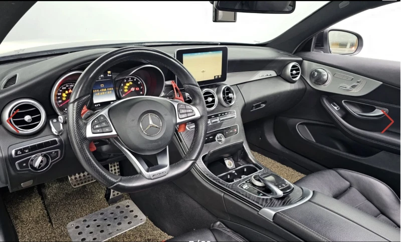 Mercedes-Benz C 200 AMG* PACK* BURMESTER* ПОДГРЕВ* КАМЕРА* ХЕДЪП* , снимка 8 - Автомобили и джипове - 53343276