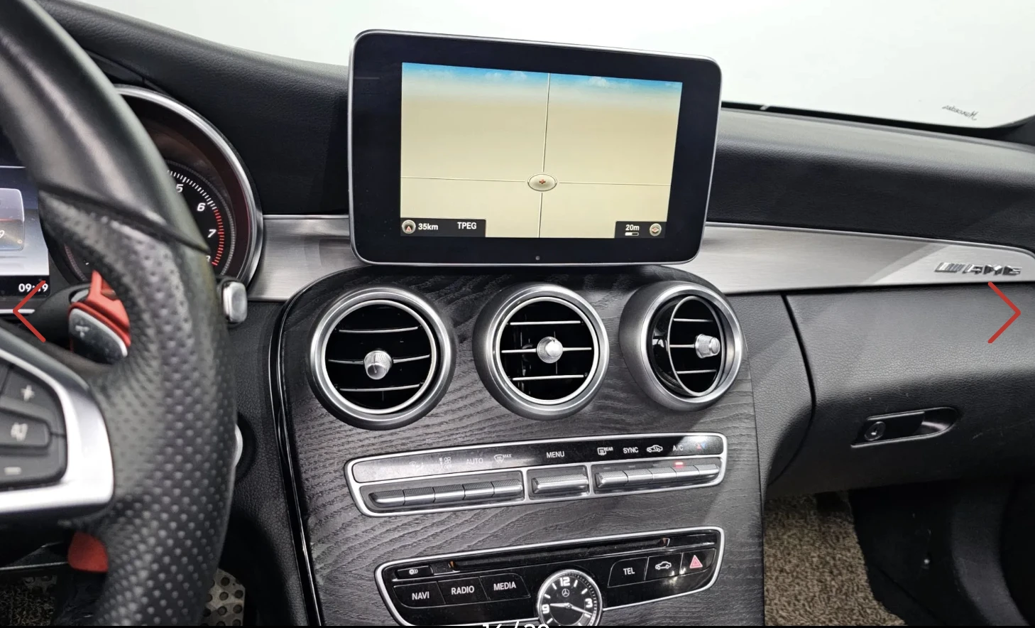 Mercedes-Benz C 200 AMG* PACK* BURMESTER* ПОДГРЕВ* КАМЕРА* ХЕДЪП*  - изображение 10