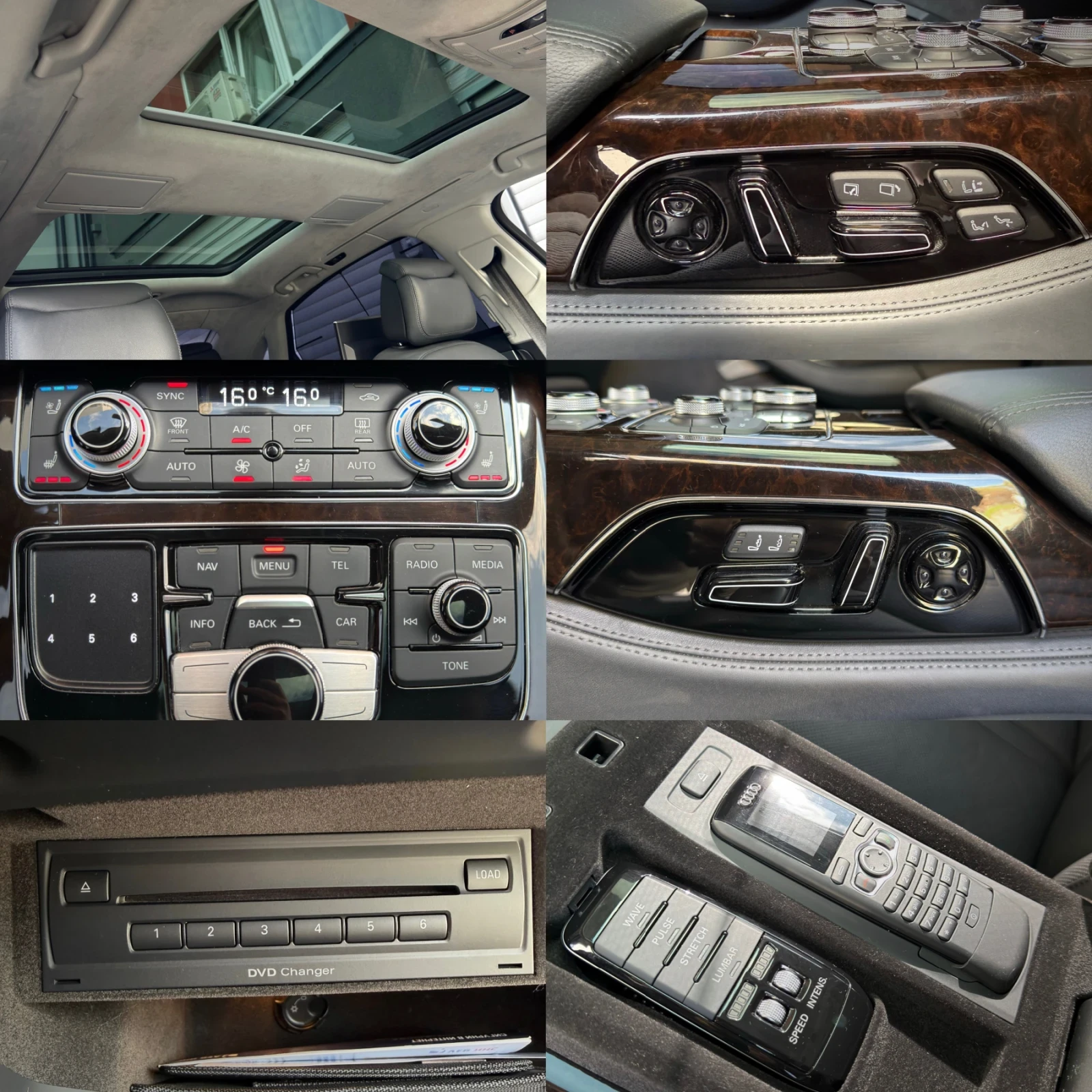 Audi A8 MATRIX* LONG* S8* EXCLUSIVE* 3-TV* FULL MAX* , снимка 16 - Автомобили и джипове - 54091451