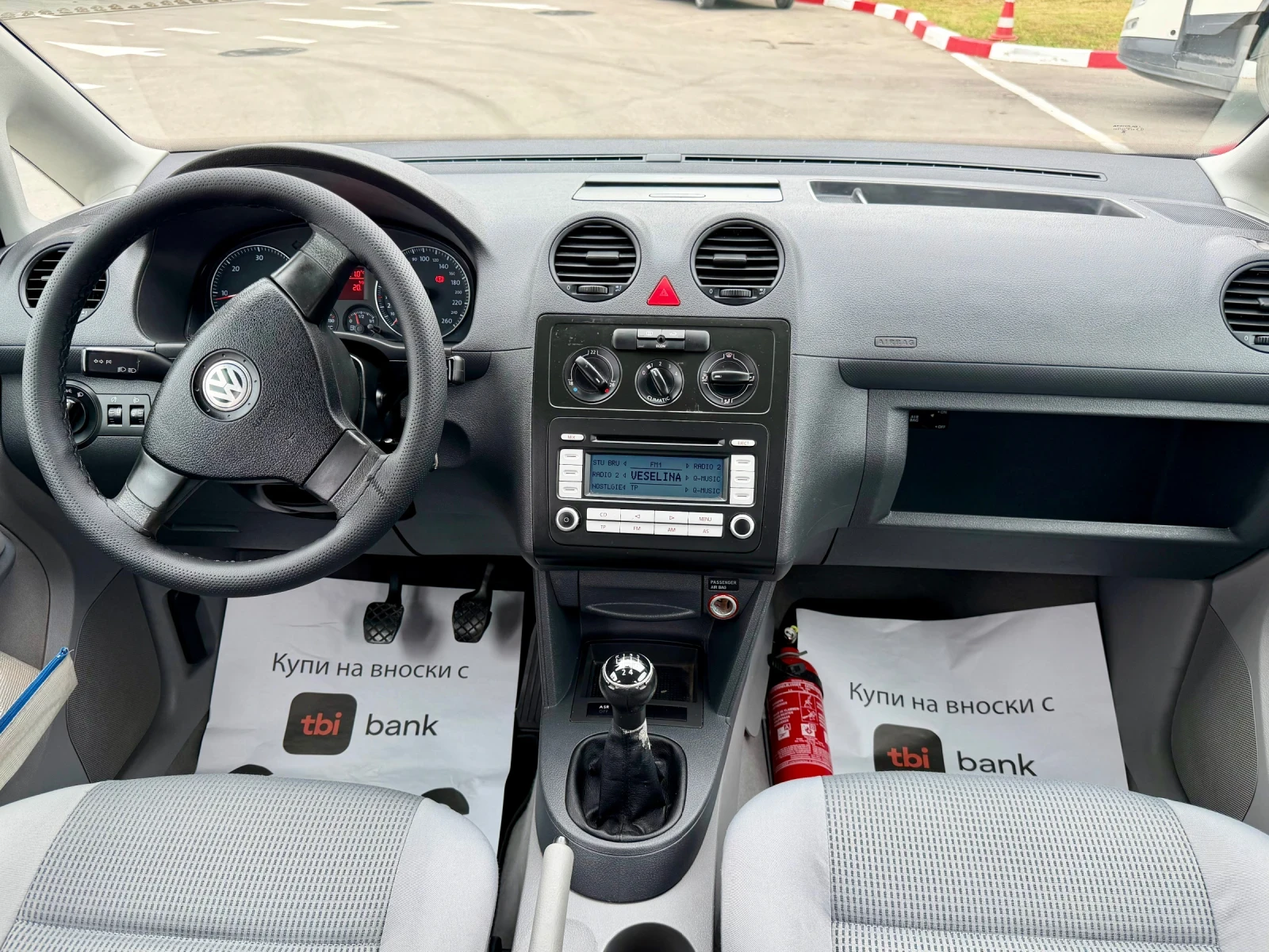 VW Caddy 1.9TDI 90K TOP, снимка 7 - Автомобили и джипове - 54651896