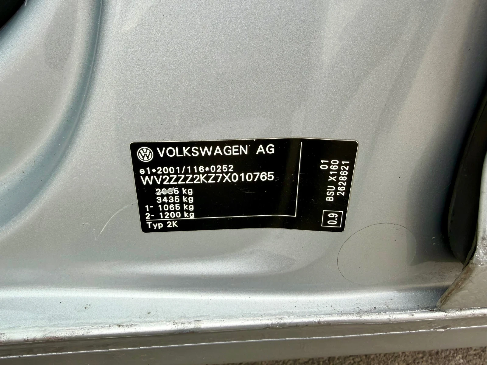 VW Caddy 1.9TDI 90K TOP, снимка 11 - Автомобили и джипове - 54651896