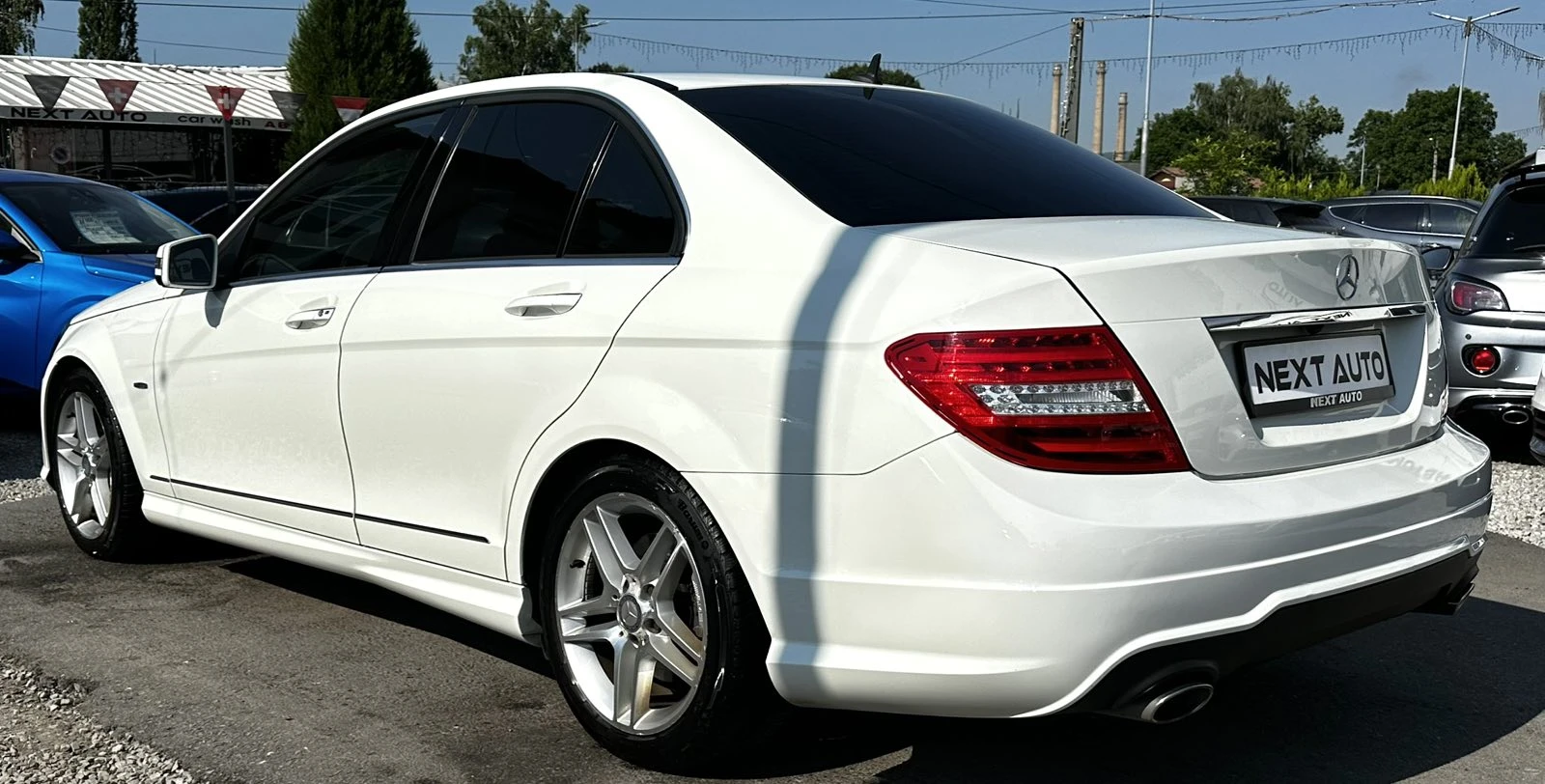 Mercedes-Benz C 350 3.5i 306HP AMG LINE CARPLAY CAMERA EU5B, снимка 7 - Автомобили и джипове - 54864887