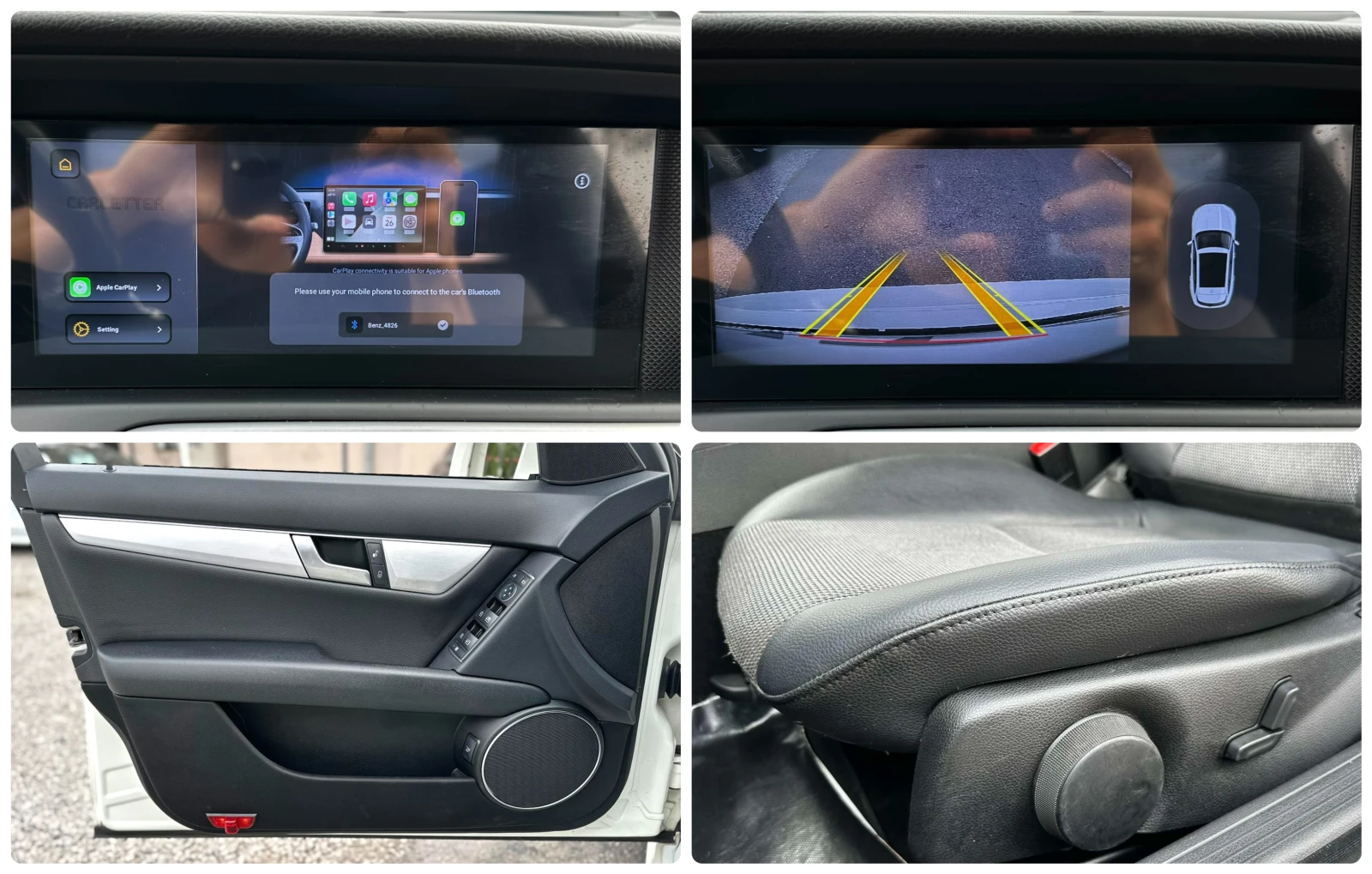 Mercedes-Benz C 350 3.5i 306HP AMG LINE CARPLAY CAMERA EU5B, снимка 15 - Автомобили и джипове - 54864887