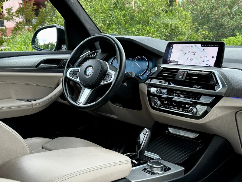 BMW X3 30d xDrive FULL M-PACK HEAD-UP DISTRONIC PANO, снимка 10 - Автомобили и джипове - 50353061