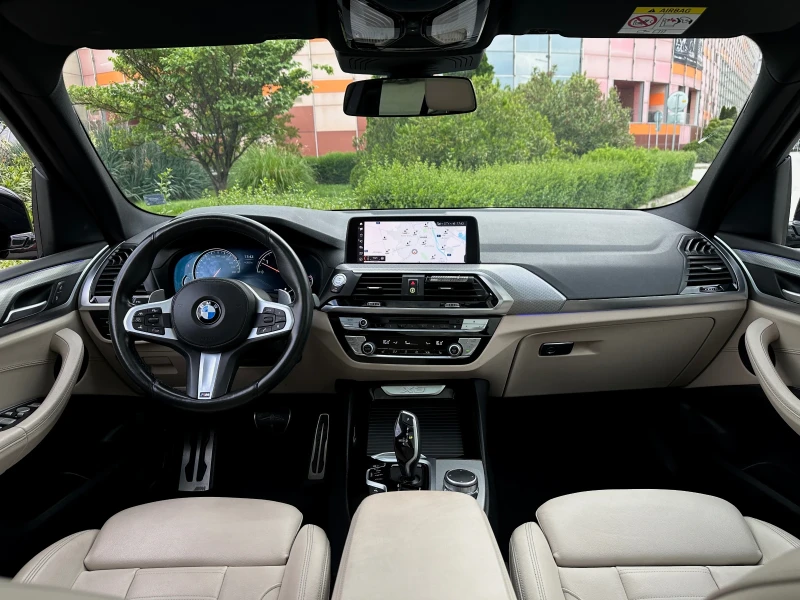 BMW X3 30d xDrive FULL M-PACK HEAD-UP DISTRONIC PANO, снимка 9 - Автомобили и джипове - 50353061