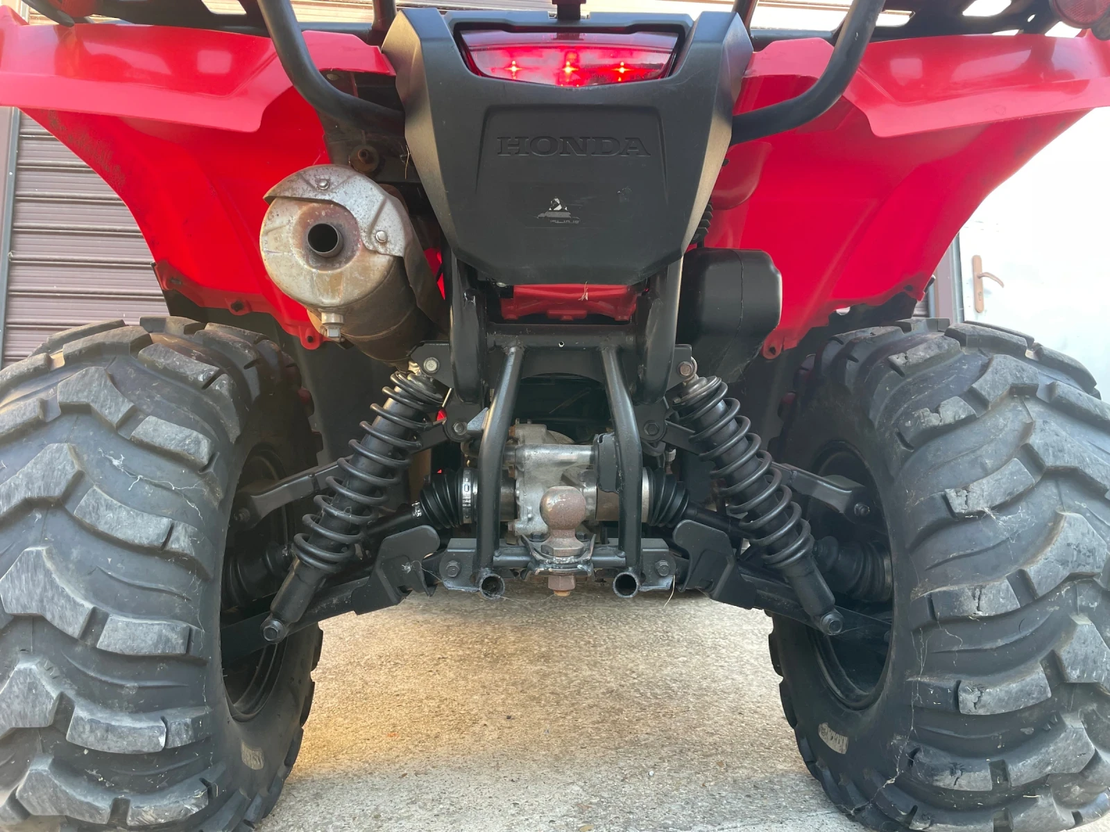 Honda Trx TRX520* Auto* 4x4* Хидравлика, снимка 9 - Мотоциклети и мототехника - 56091232
