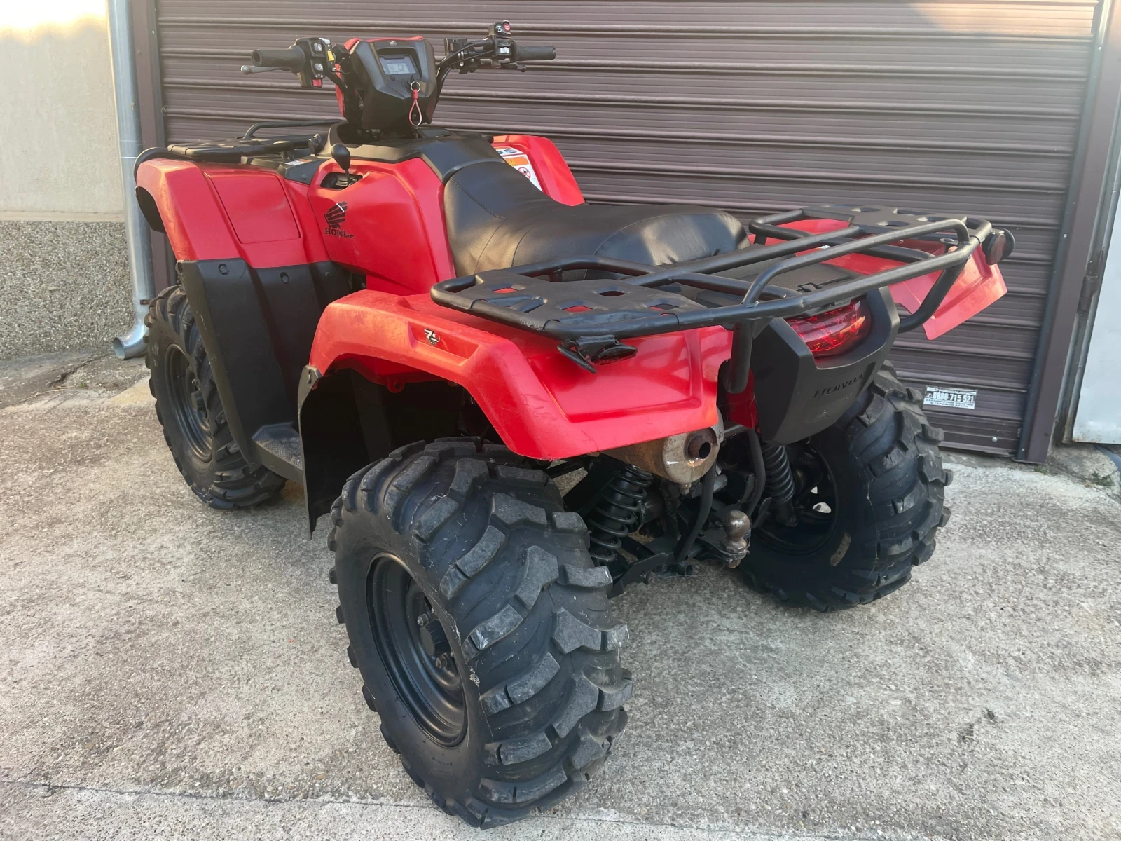 Honda Trx TRX520* Auto* 4x4* Хидравлика, снимка 5 - Мотоциклети и мототехника - 56091232