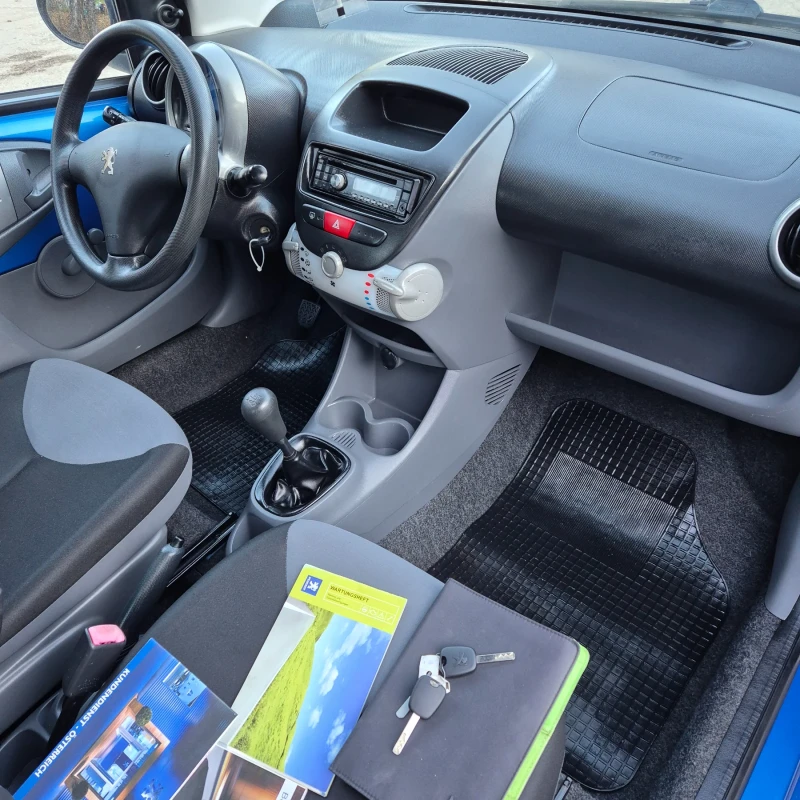 Peugeot 107 1.0L. 68k.   # 99 500km.#, снимка 7 - Автомобили и джипове - 52630072