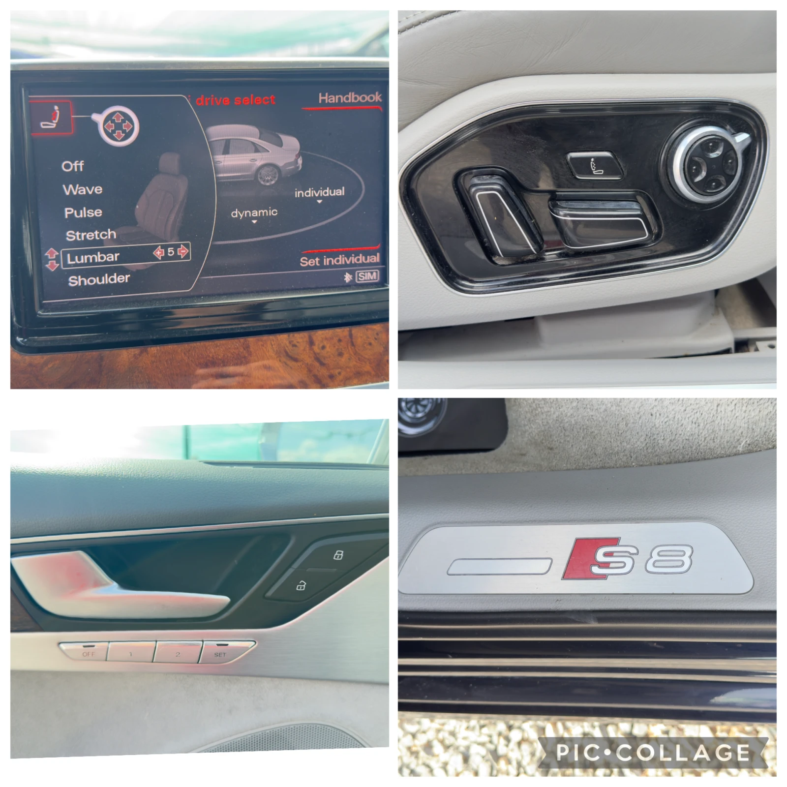 Audi S8 4.0 TFSI* 520 к.с* FULL EXTRA* BOSE* NAVI-CAMERA* , снимка 15 - Автомобили и джипове - 54355611