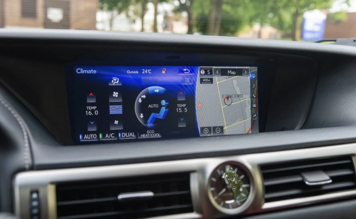 Lexus GS 350 F SPORT 3 * AWD * ОБДУХ * HEAD UP * DISTRONIC * , снимка 9 - Автомобили и джипове - 54886331
