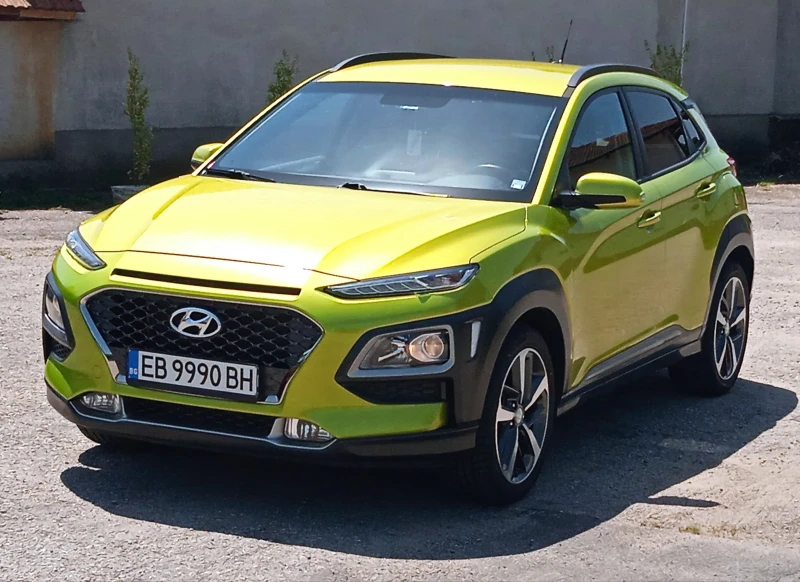 Hyundai Kona 1.6-D-4X4-NAVI-КЛИMАТРОНИК, снимка 1 - Автомобили и джипове - 48308215