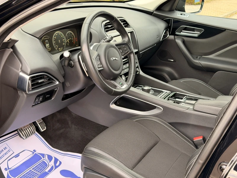Jaguar F-PACE R-DAYNAMIC-ДИГИТАЛ-КОЖА-KEYLESS-УНИКАТ-105Х.КМ-НОВ, снимка 10 - Автомобили и джипове - 53459260