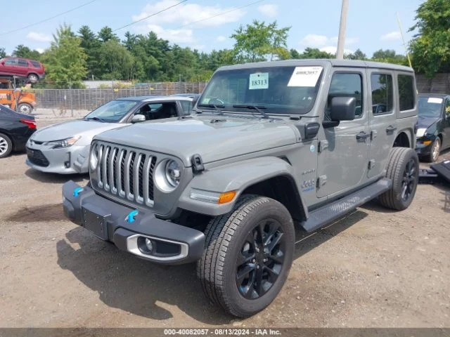 Jeep Wrangler 4XE UNLIMITED SAHARA 4X4 | СЕРВИЗНА ИСТОРИЯ!, снимка 1 - Автомобили и джипове - 47558221