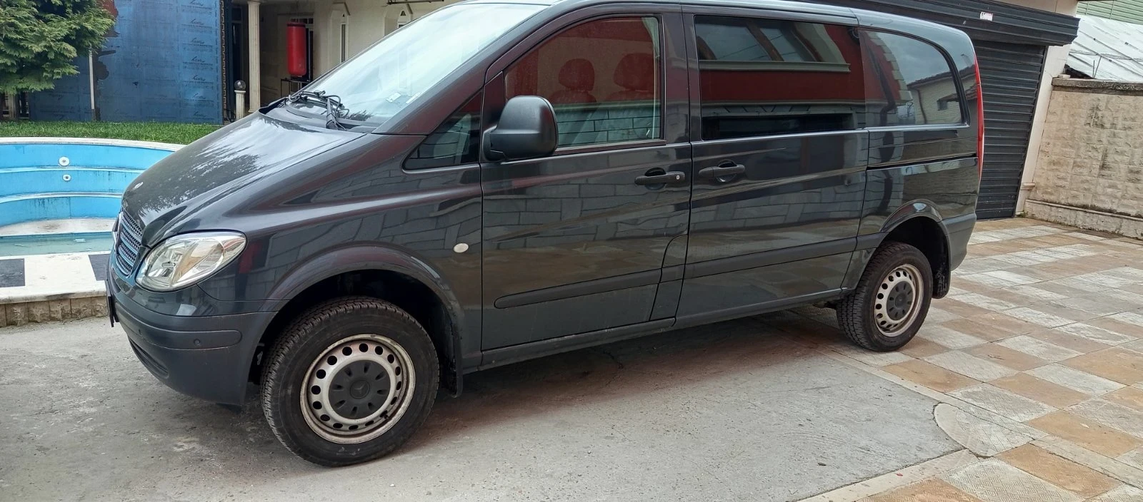 Mercedes-Benz Vito 4x4 автоматик обслужен . Двг ом .646, снимка 9 - Бусове и автобуси - 53880393
