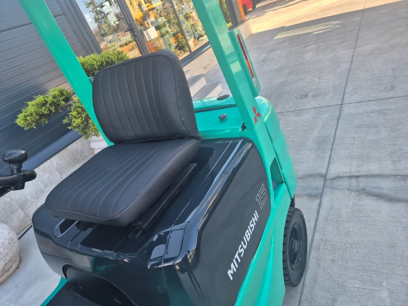 Мотокар Mitsubishi АВТОМАТ /  ПЕРФЕКТЕН !, снимка 10 - Индустриална техника - 49458950