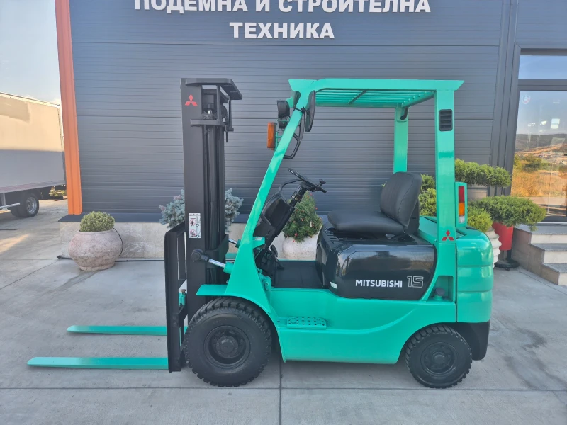 Мотокар Mitsubishi АВТОМАТ /  ПЕРФЕКТЕН !, снимка 2 - Индустриална техника - 49458950