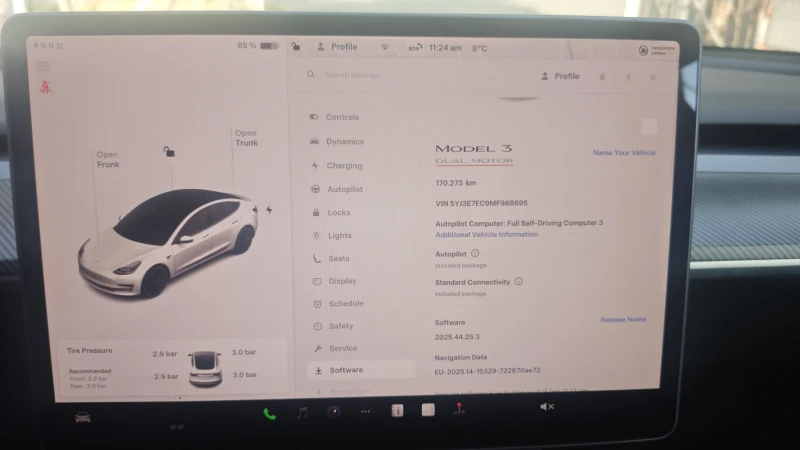 Tesla Model 3 Performance, снимка 14 - Автомобили и джипове - 51811766