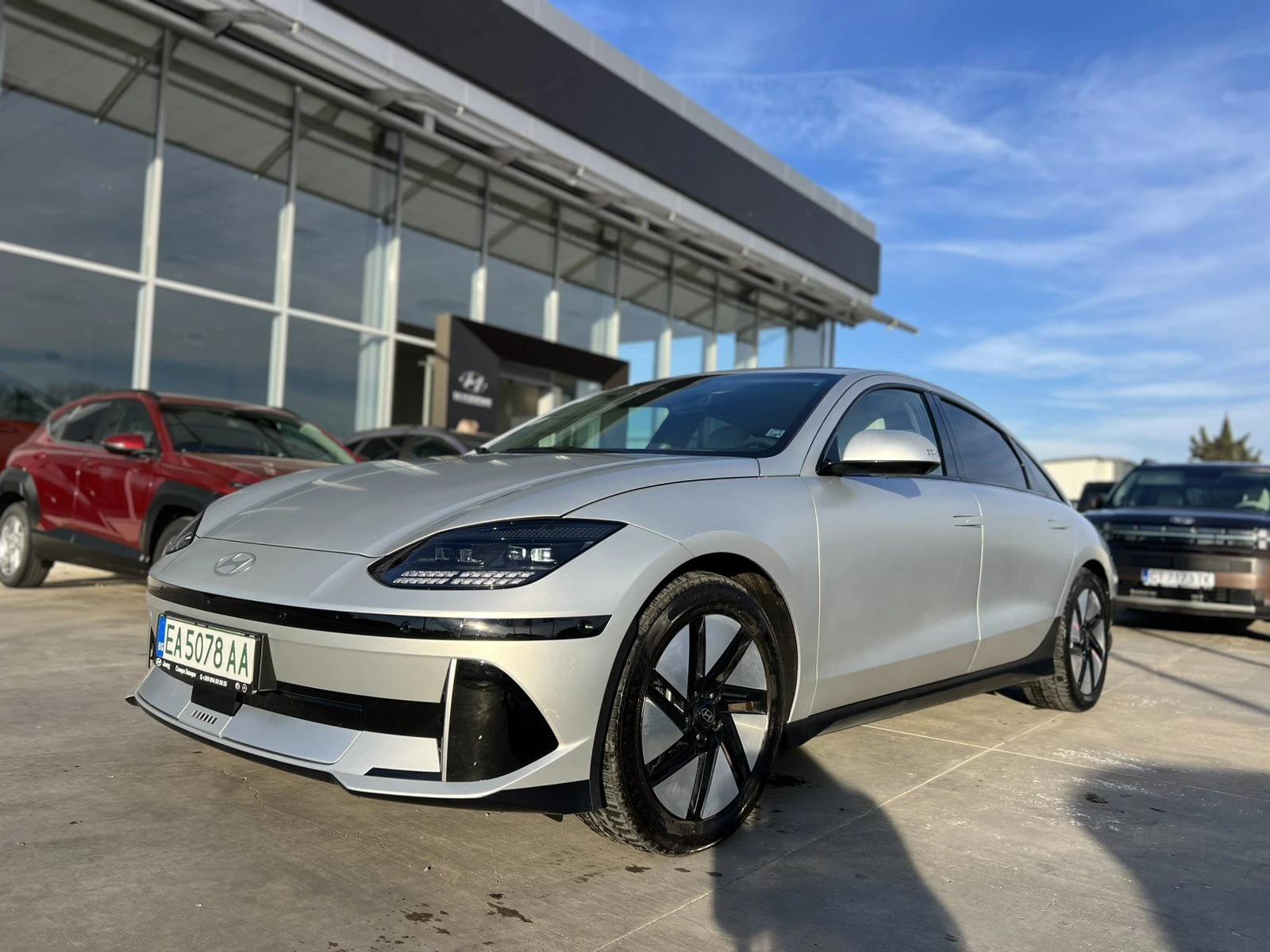 Hyundai Ioniq 6  Premium EV 77kWh RWD - 0 % първоначална вноска, снимка 1