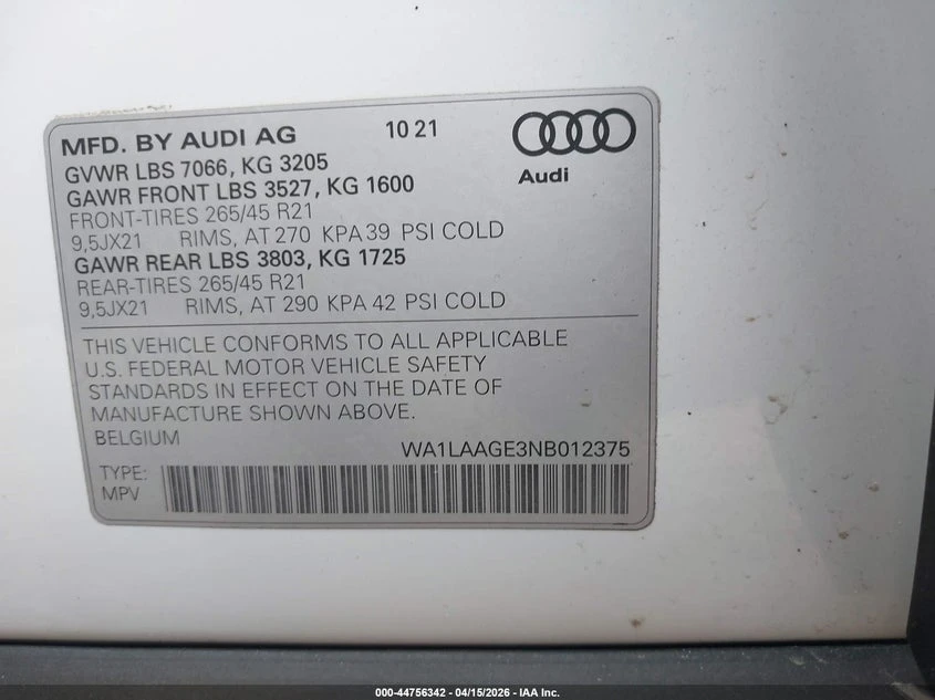 Audi E-Tron Premium Plus Quattro, снимка 9 - Автомобили и джипове - 54377583