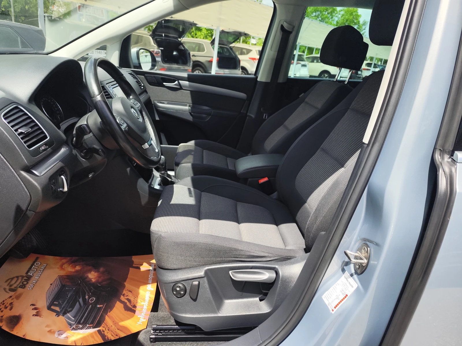 VW Sharan 2.0TDi* EURO5B* 7 MECTA* АВТОМАТИК* NAVI* , снимка 7 - Автомобили и джипове - 54519684