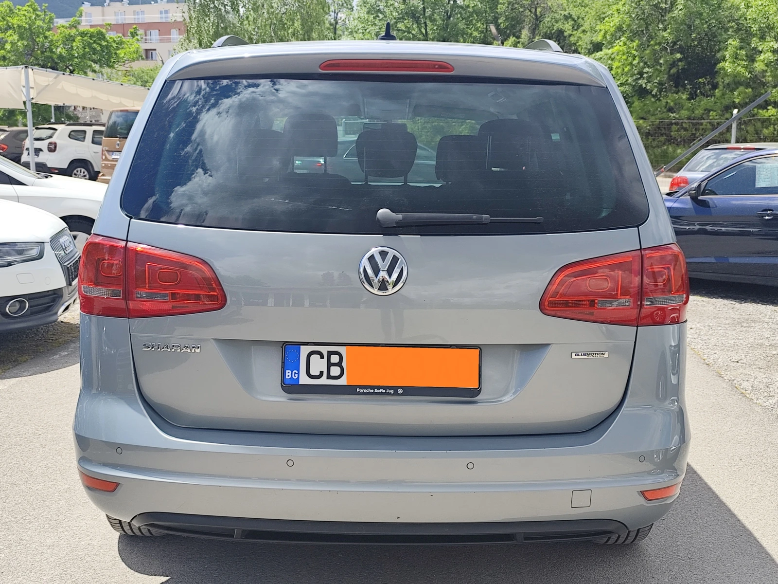 VW Sharan 2.0TDi* EURO5B* 7 MECTA* АВТОМАТИК* NAVI* , снимка 5 - Автомобили и джипове - 54519684