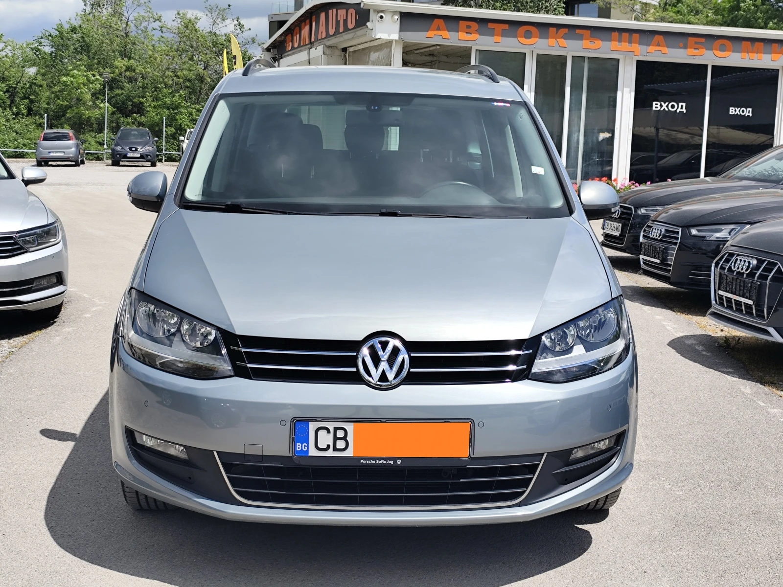 VW Sharan 2.0TDi* EURO5B* 7 MECTA* АВТОМАТИК* NAVI* , снимка 2 - Автомобили и джипове - 54519684