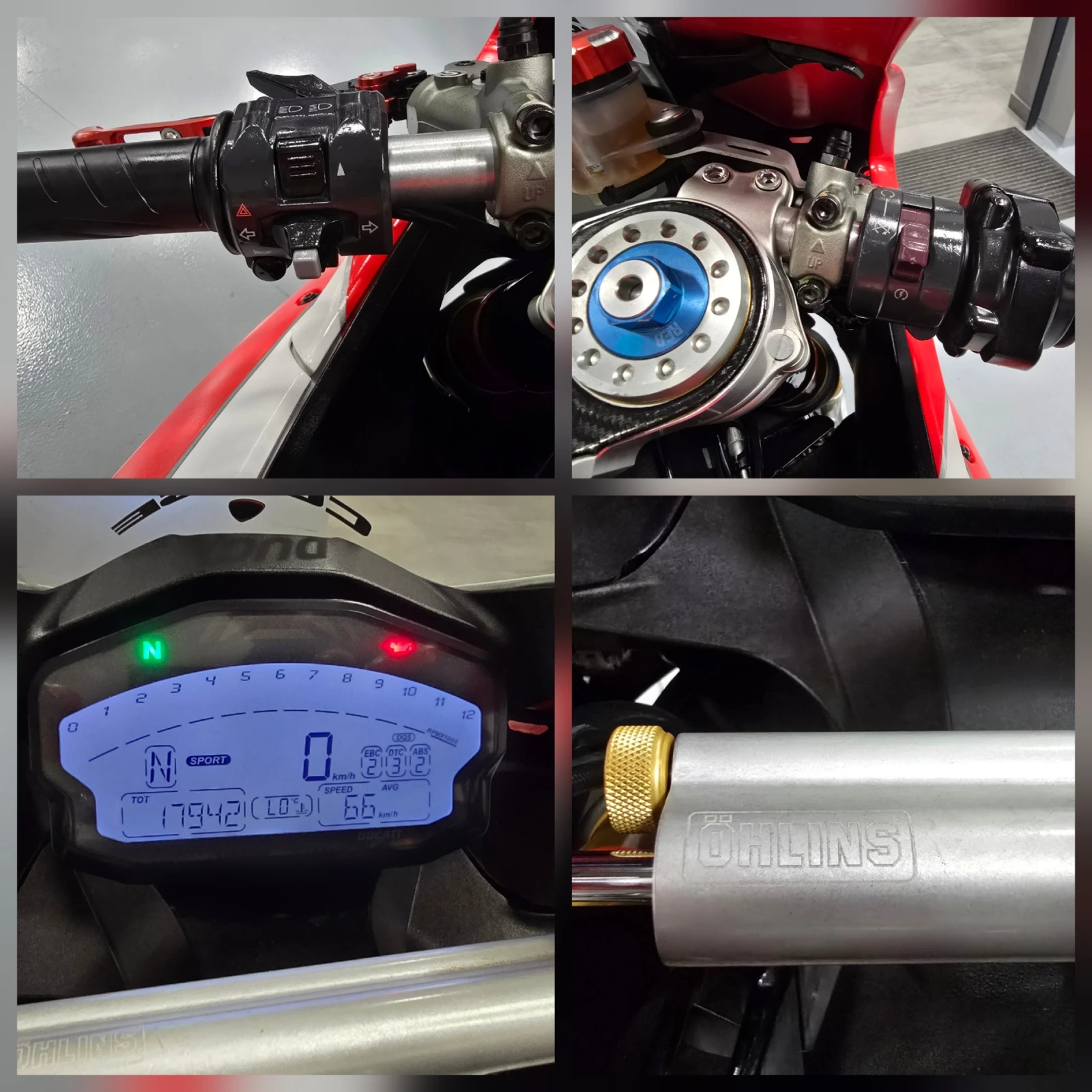 Ducati PANIGALE 959 Corse, ABS-DTC, Ohlins! | Mobile.bg   14