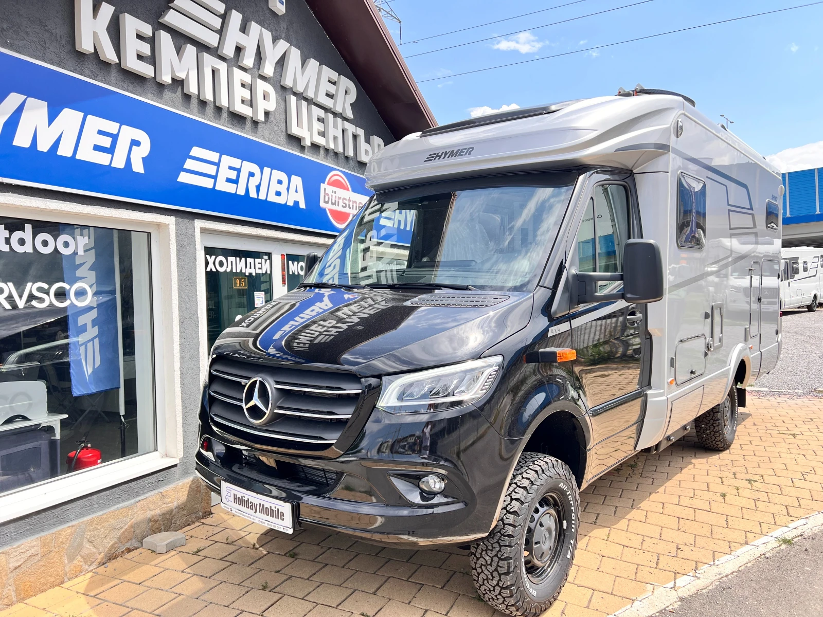 Кемпер HYMER / ERIBA 4X4 MERCEDES 3500 кг. ДВОЕН ПОД КЛИМАТИК - изображение 3