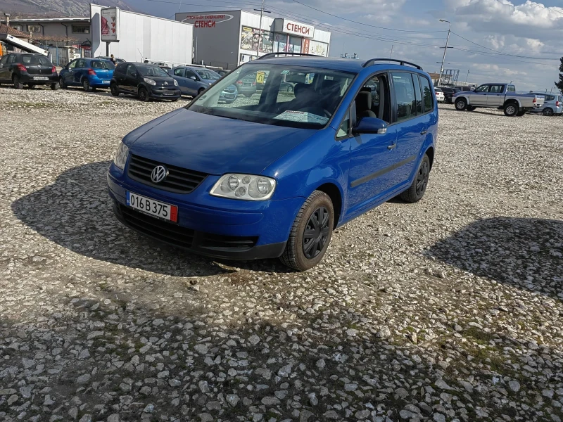 VW Touran 1.9tdi/БЕЗ РЪЖДИ, снимка 1 - Автомобили и джипове - 49178055