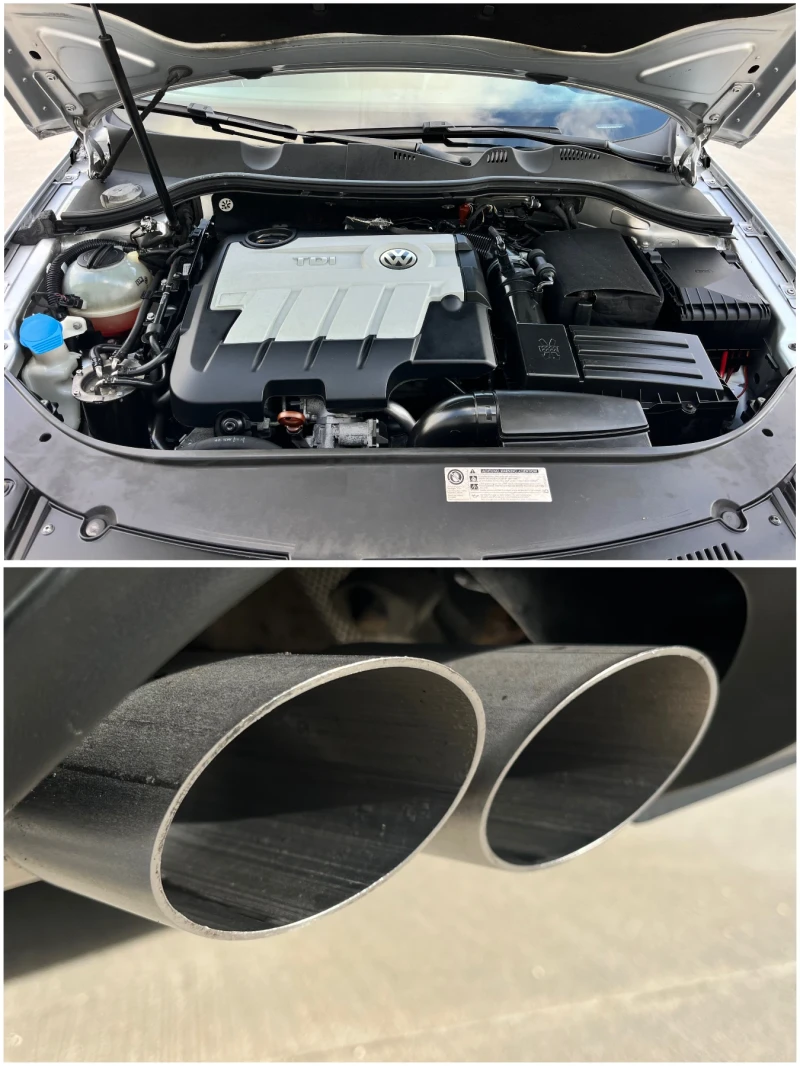 VW Passat 2, 0TDI-2009г/HIGH LINE/АВТОМАТИК/КОЖА!!!, снимка 17 - Автомобили и джипове - 50489121