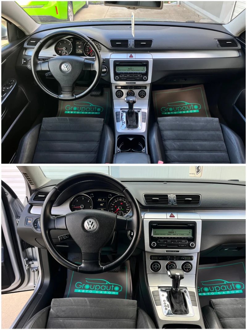 VW Passat 2, 0TDI-2009г/HIGH LINE/АВТОМАТИК/КОЖА!!!, снимка 10 - Автомобили и джипове - 50489121