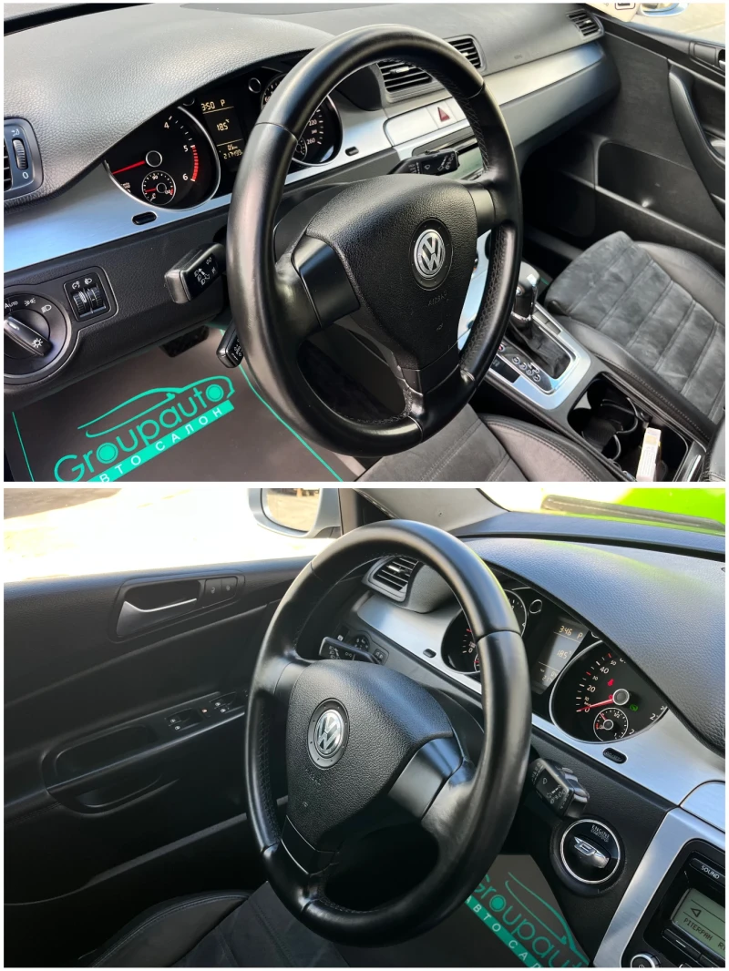 VW Passat 2, 0TDI-2009г/HIGH LINE/АВТОМАТИК/КОЖА!!!, снимка 9 - Автомобили и джипове - 50489121